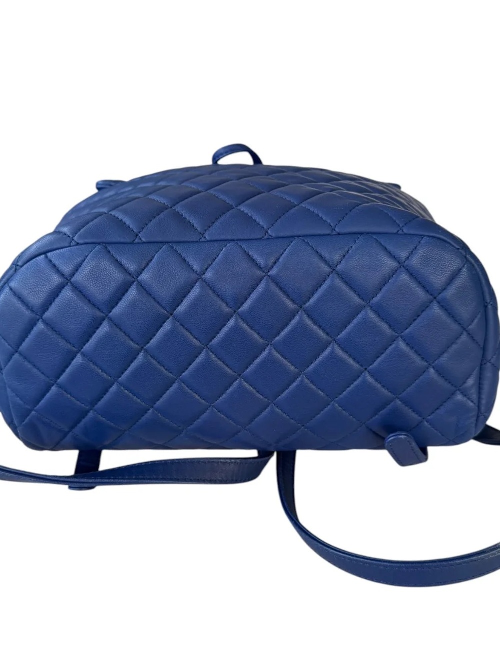 Chanel Lambskin Quilted Urban Spirit Backpack Blue - Picture 2 of 8